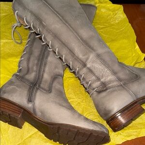 Sofft Gray Over the Knee Boots